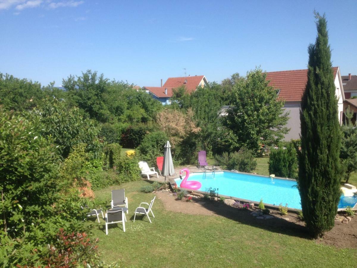 Gite Des 3 Cigognes Colmar Exterior photo